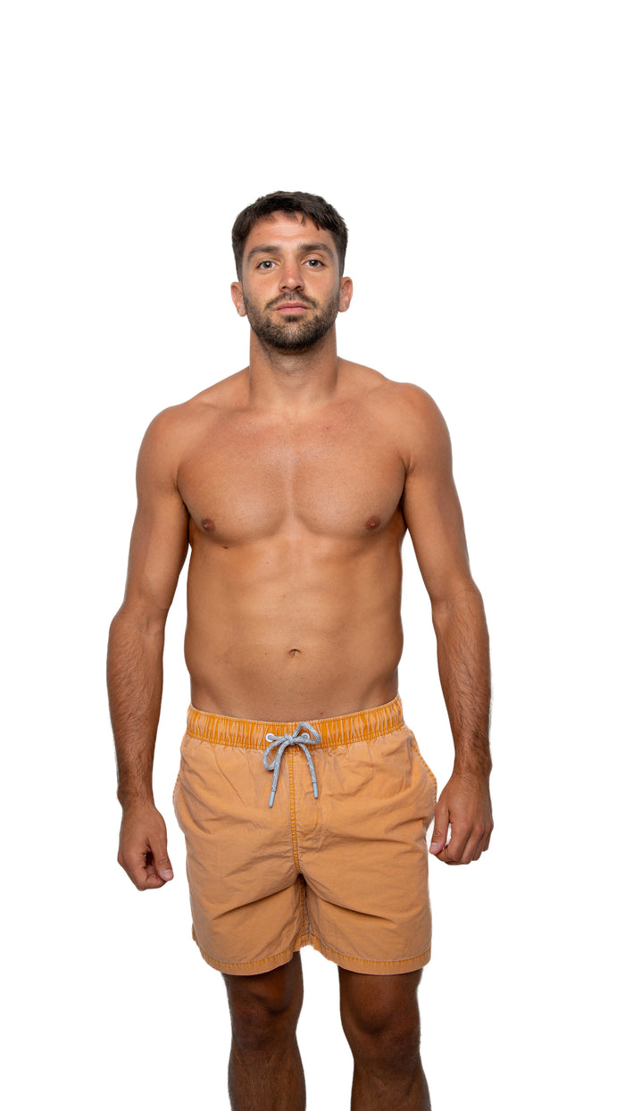 Men's Washed Shorts-Soft Fabric