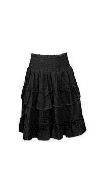 Ruffle Gauze Skirt