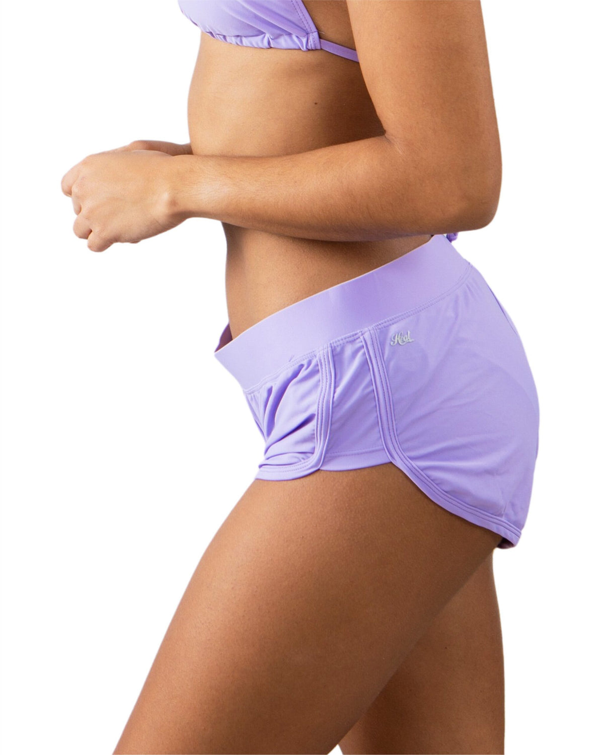 Solid Lilac Women´s Shorts Bottom